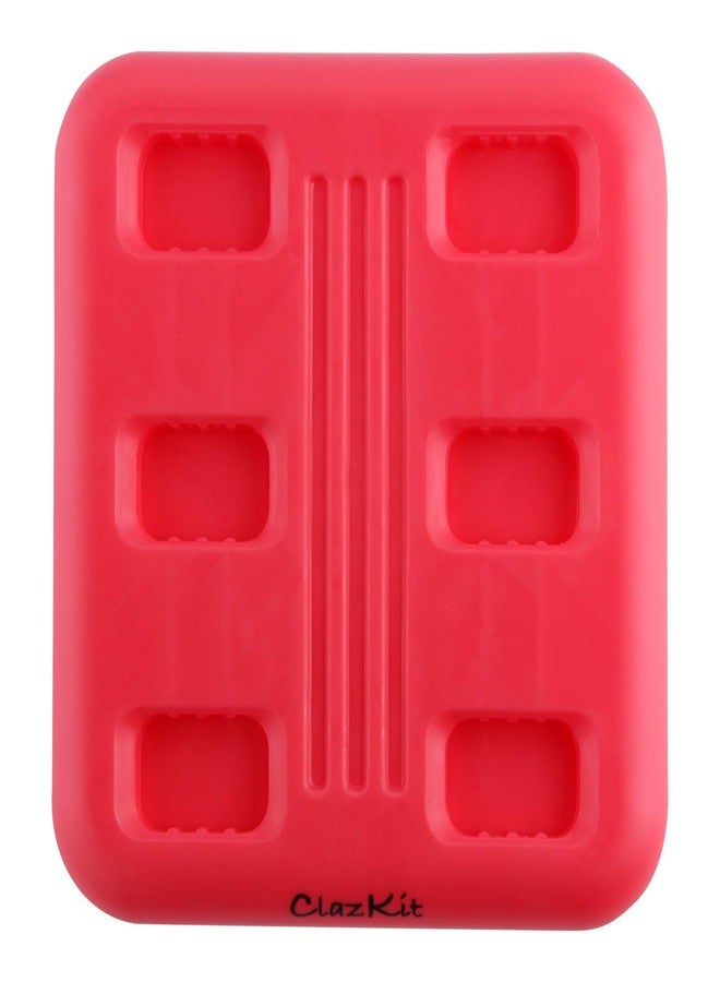 Clazkit مجموعة ClazKit مكونة من 6 قطع، مصنوعة من البلاستيك الآمن غذائيًا بنسبة 100%، لصنع قوالب مثلجات منزلية قابلة لإعادة الاستخدام، قوالب آيس كريم مجمدة، صينية، قالب حلوى كولفي، قالب مصاصة مثلجات للأطفال والكبار، 10.7 × 15.2 × 16.7 سم - Image 5